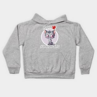 I love my Lykoi Cat Kids Hoodie